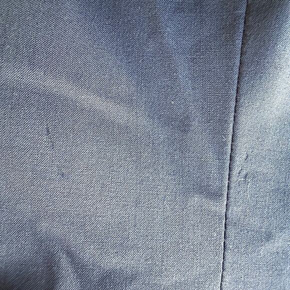 Lafayette 148 Navy Blue Blazer size 10 scuffing good overall condition - Picture 10 of 13